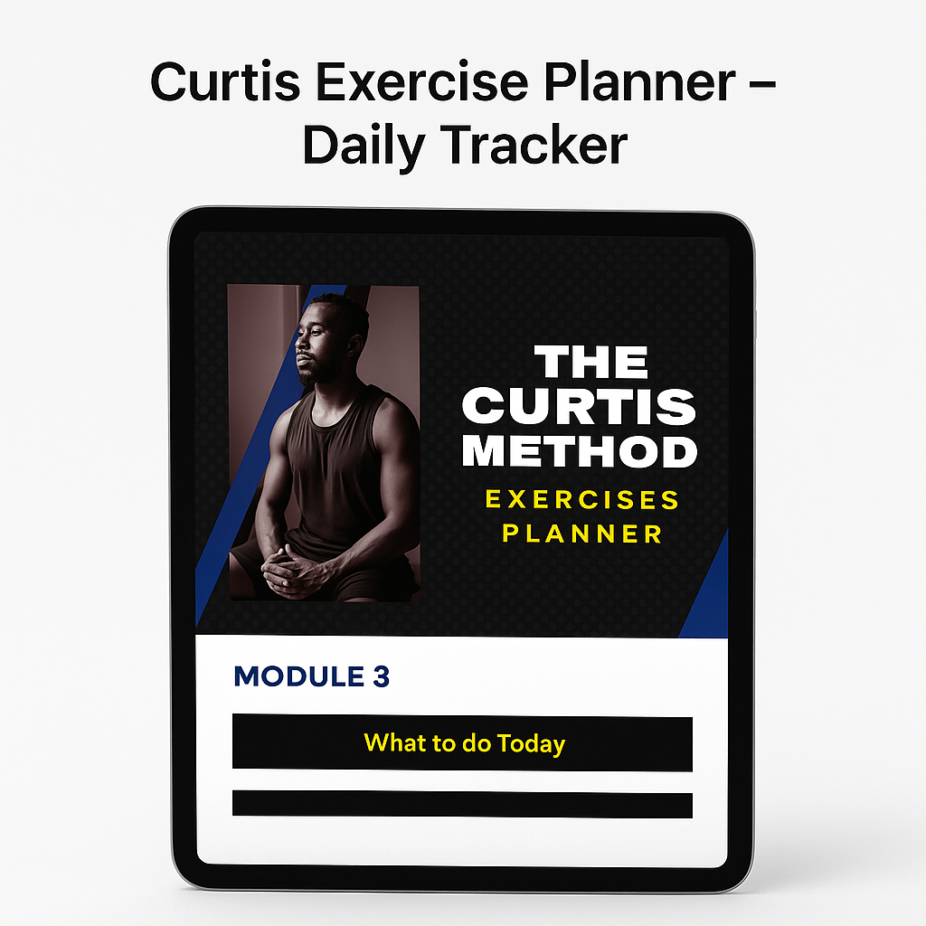Curtis Exercise Planner – Daily Tracker